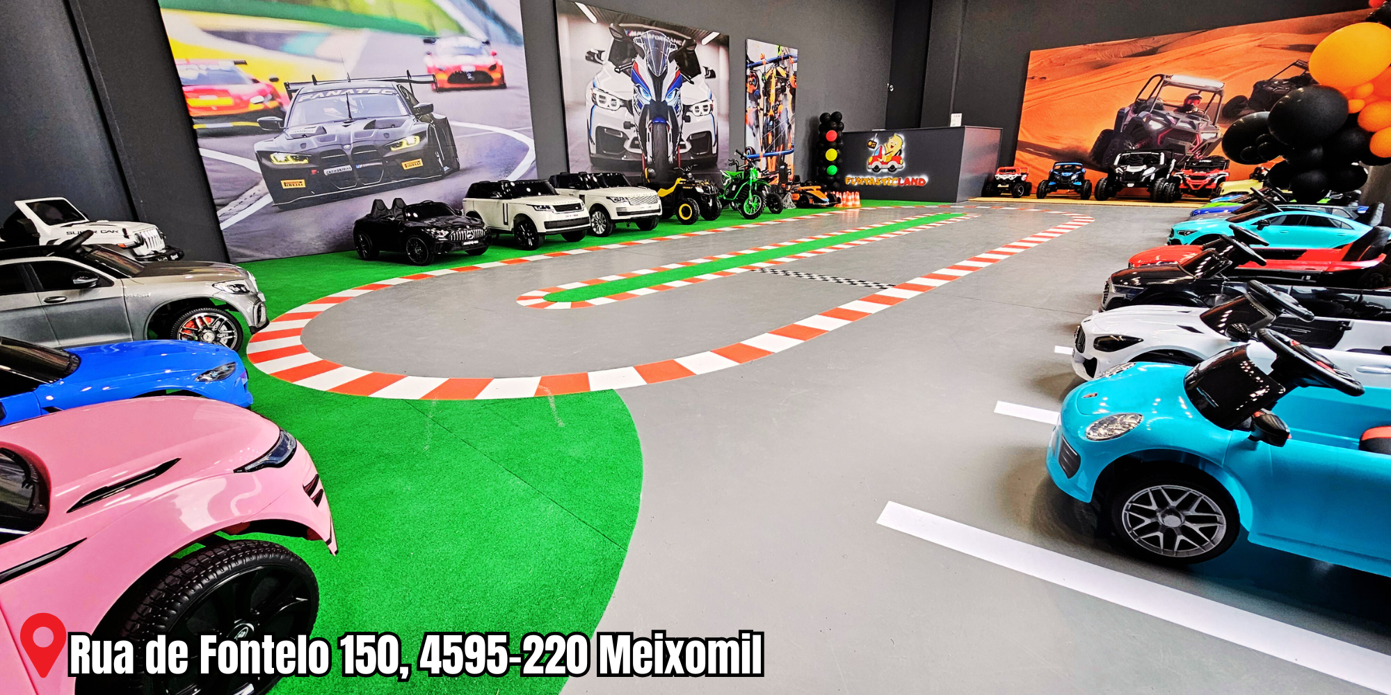 Loja física de Carros Elétricos para Criança