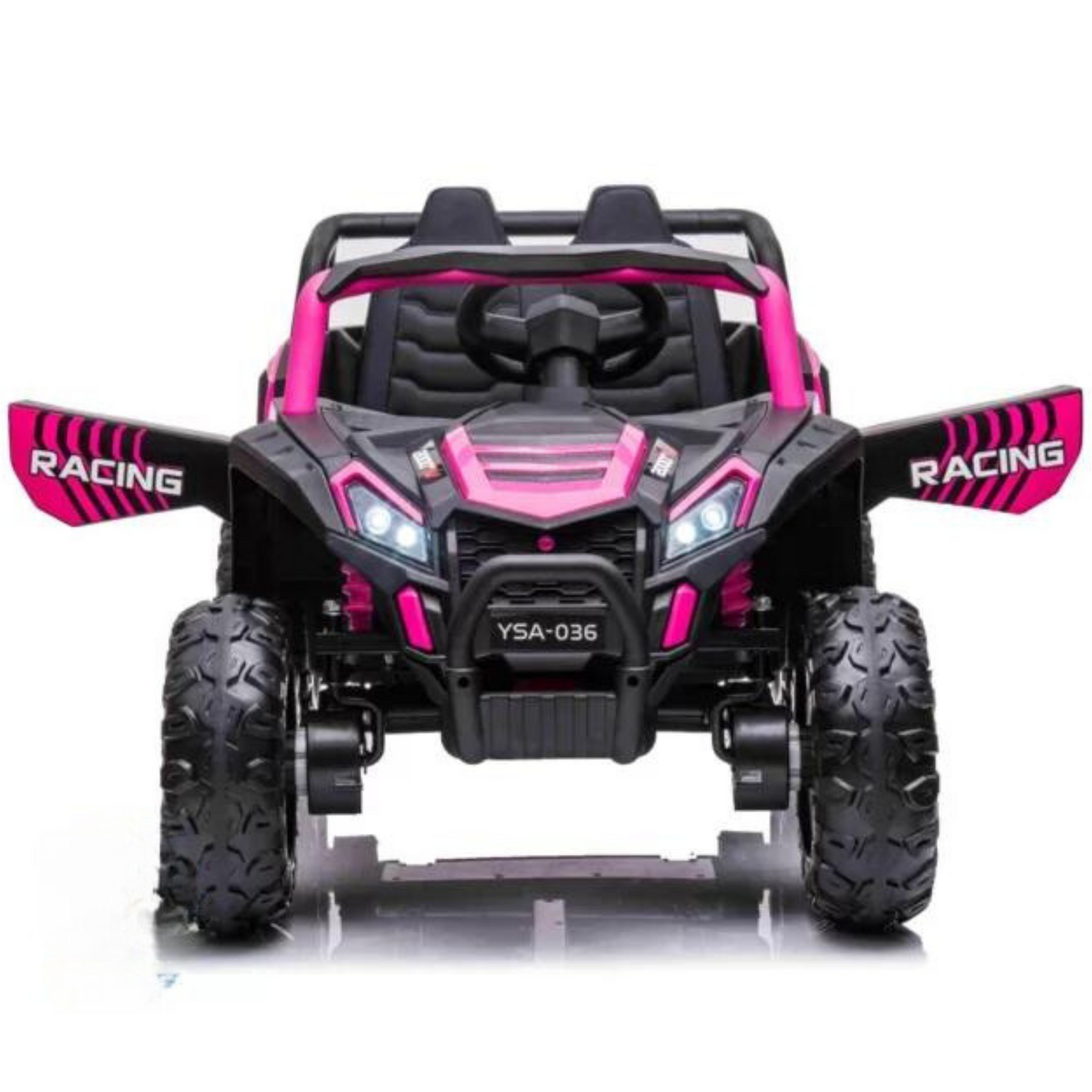 PRÉ VENDA Carro Elétrico para Criança BEACH BUGGY 4x4 24v Rosa c/ RODAS DE BORRACHA & ASSENTO EM PELE