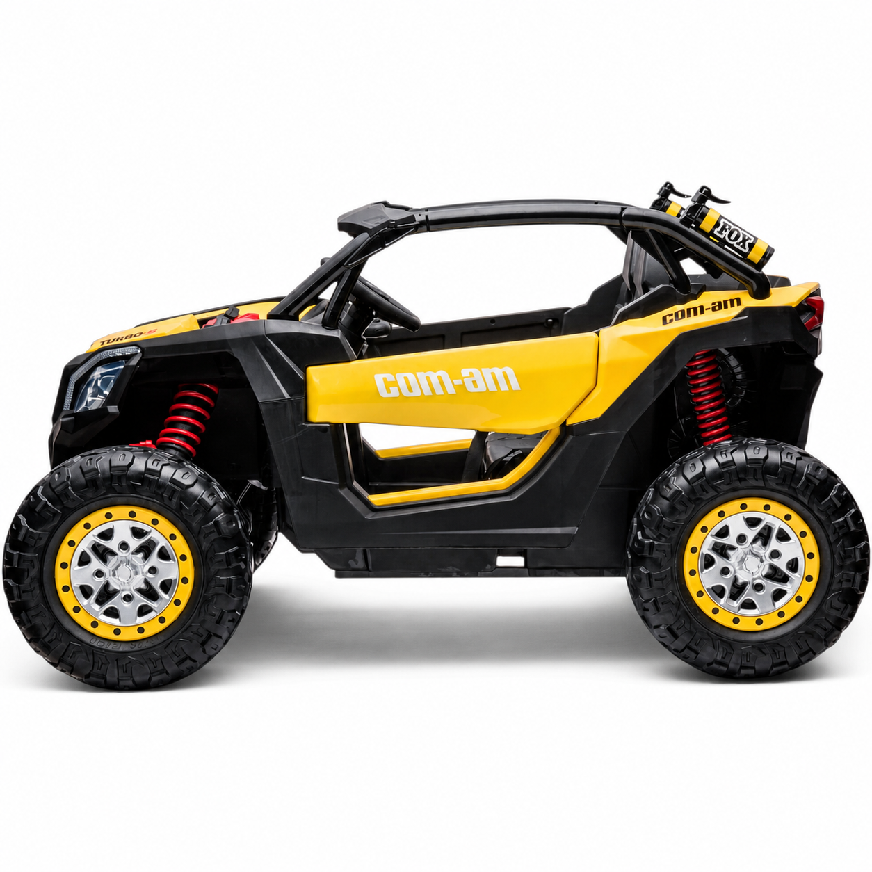 Carro Elétrico para Criança BUGGY EXTREME 24v Dourado c/ RODAS DE BORRACHA & ASSENTO EM PELE