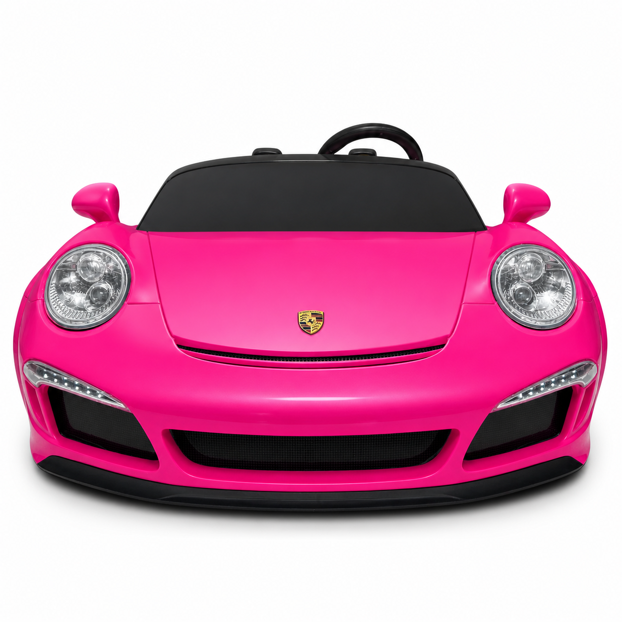 Carro Elétrico para Criança RUF CTT Rosa 4x4 24v c/ RODAS DE BORRACHA & ASSENTO EM PELE