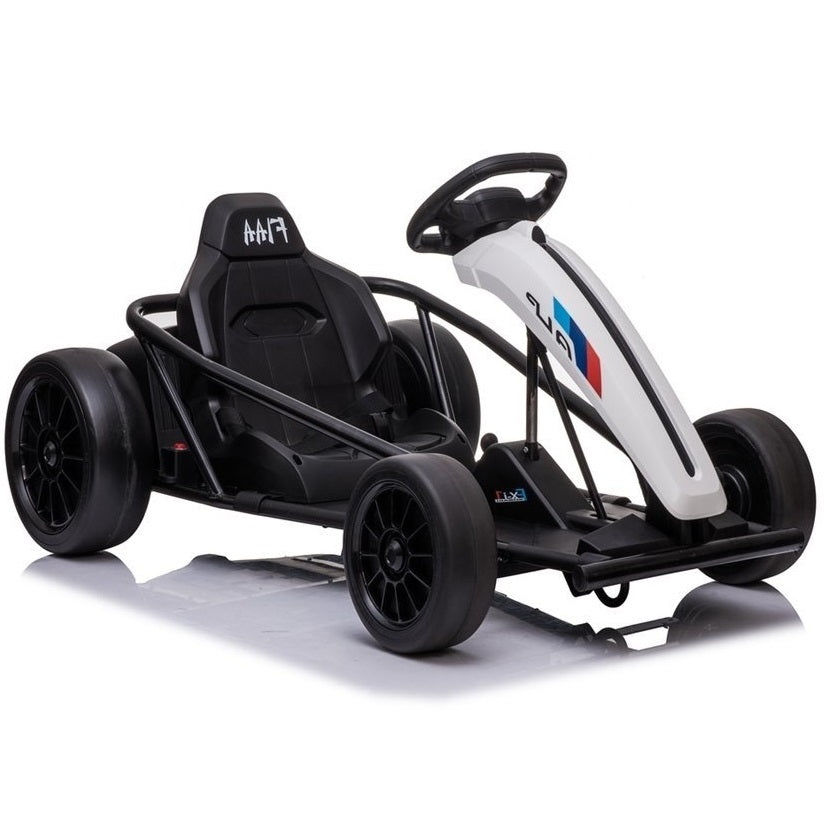 MODELO DE EXPOSIÇÃO - Kart de DRIFT Elétrico para Criança 24v Branco