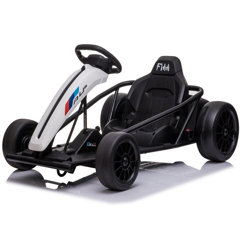 MODELO DE EXPOSIÇÃO - Kart de DRIFT Elétrico para Criança 24v Branco