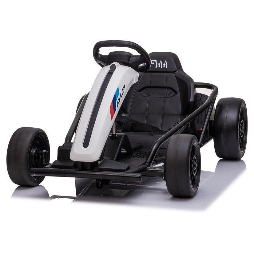 MODELO DE EXPOSIÇÃO - Kart de DRIFT Elétrico para Criança 24v Branco