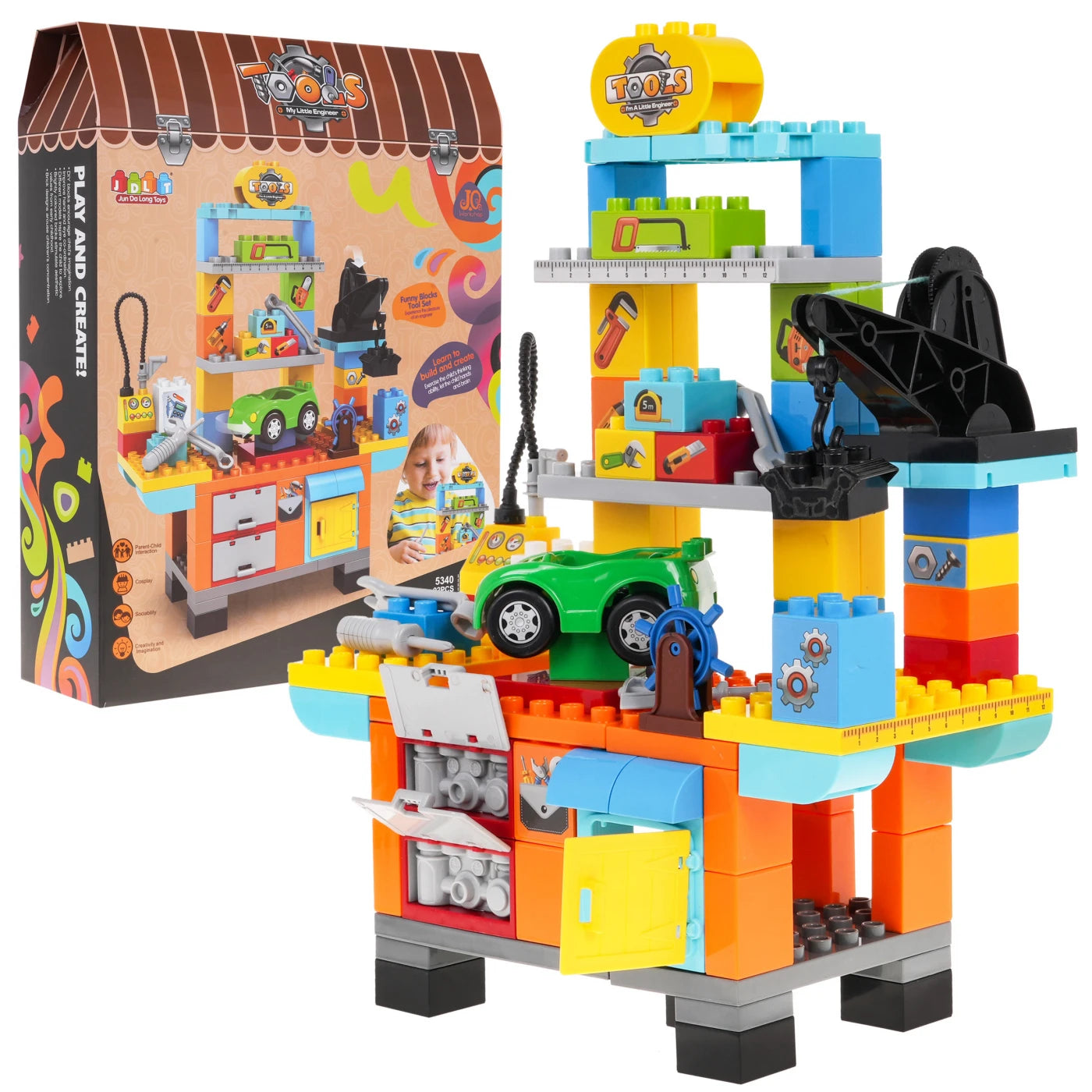 Conjunto de blocos de construção - Oficina