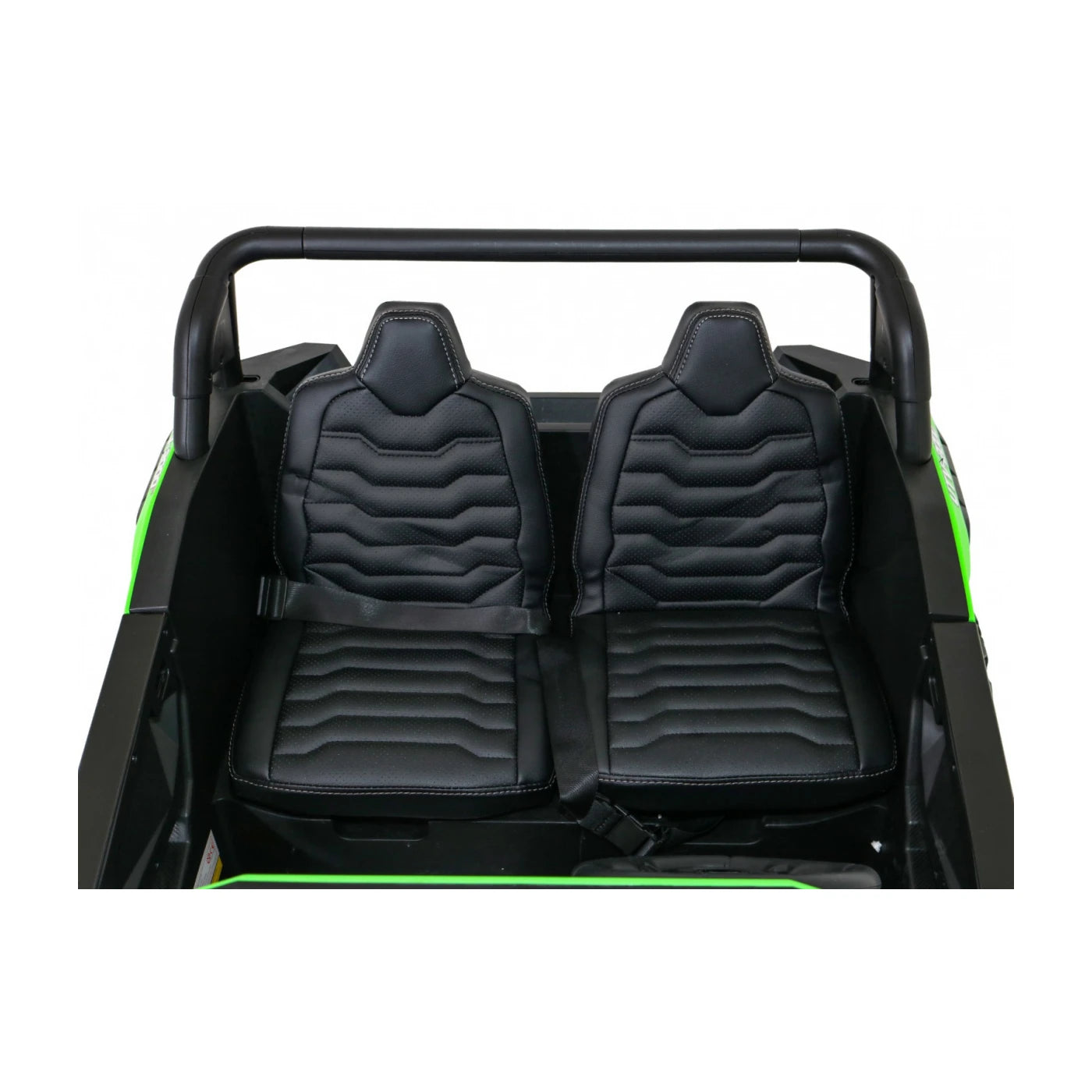 Carro Elétrico para Criança BUGGY ATV RACING 24v Verde c/ RODAS DE BORRACHA & ASSENTO EM PELE