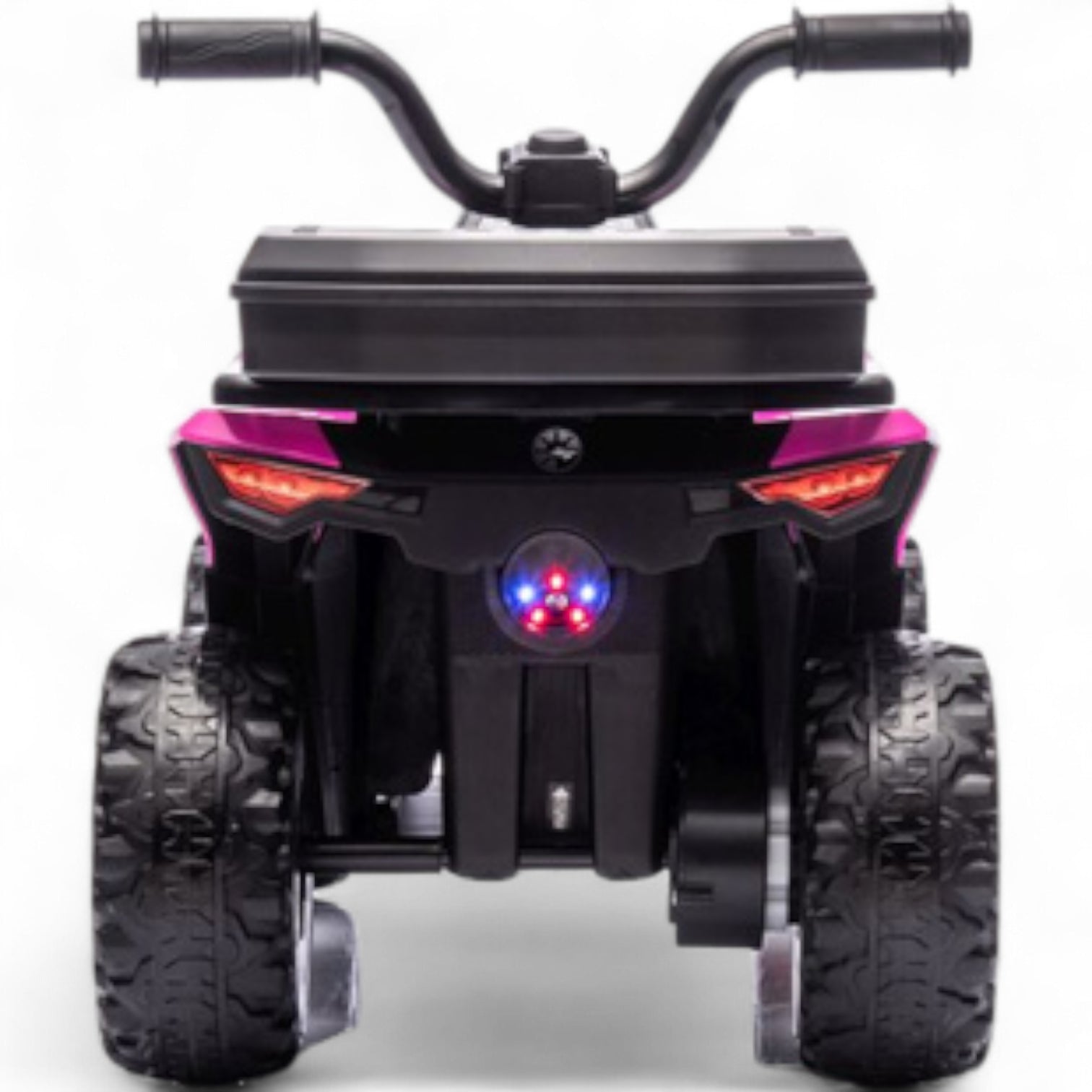 Mini Moto 4 Elétrica para Crianças LITTLE EXPLORER 6v Rosa c/ RODAS DE BORRACHA
