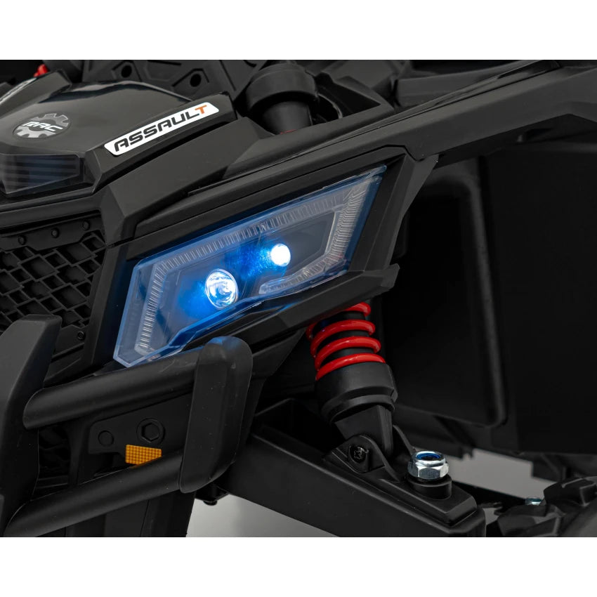 Carro Elétrico para Criança MAVERICK STYLE 4x4 24v Preto c/ RODAS DE BORRACHA & ASSENTO EM PELE