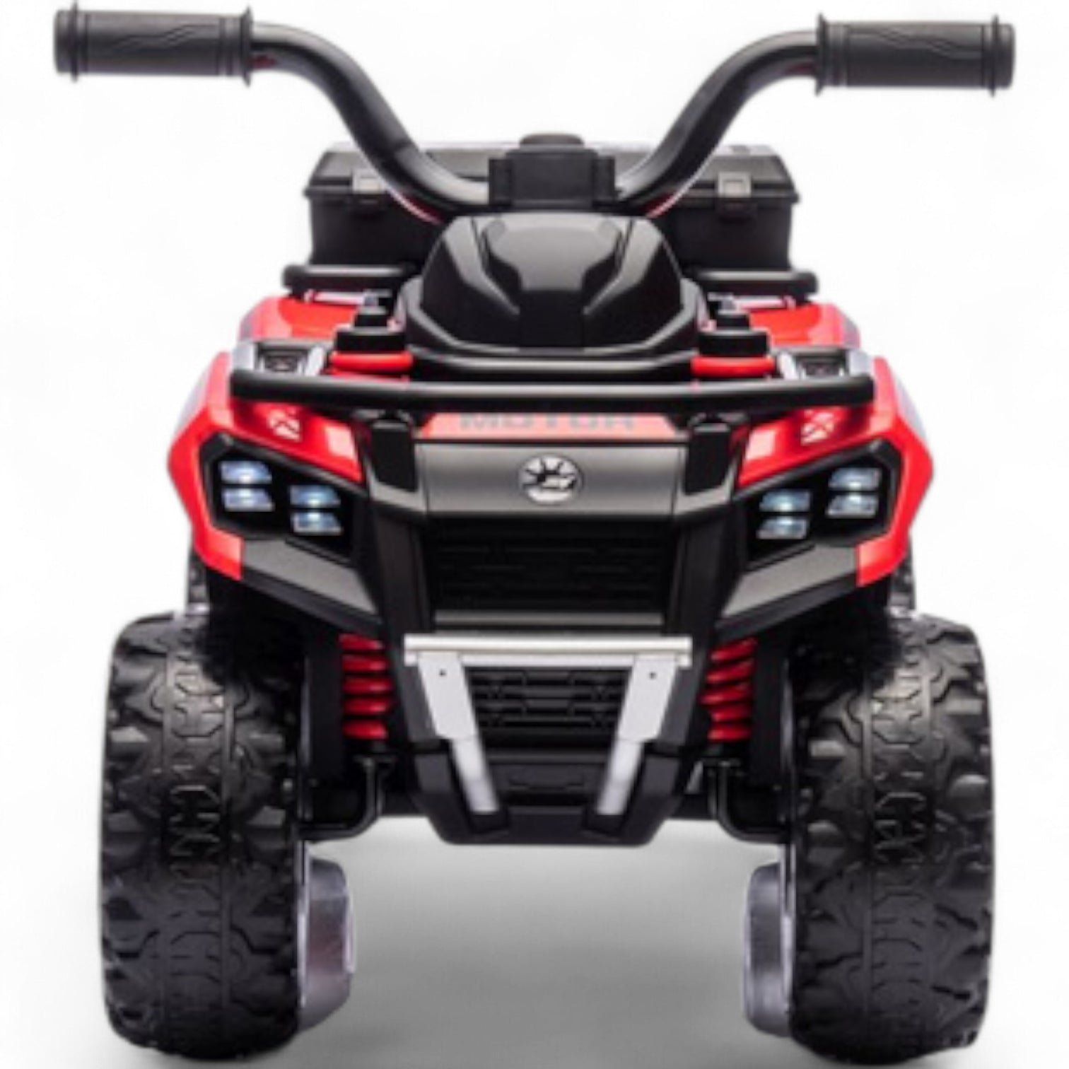 Mini Moto 4 Elétrica para Crianças LITTLE EXPLORER 6v Vermelha c/ RODAS DE BORRACHA