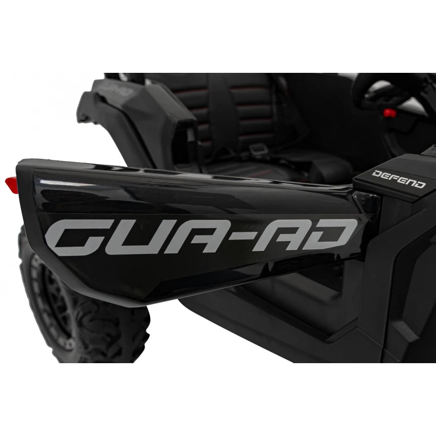 Carro Elétrico para Criança MAVERICK STYLE 4x4 24v Preto c/ RODAS DE BORRACHA & ASSENTO EM PELE