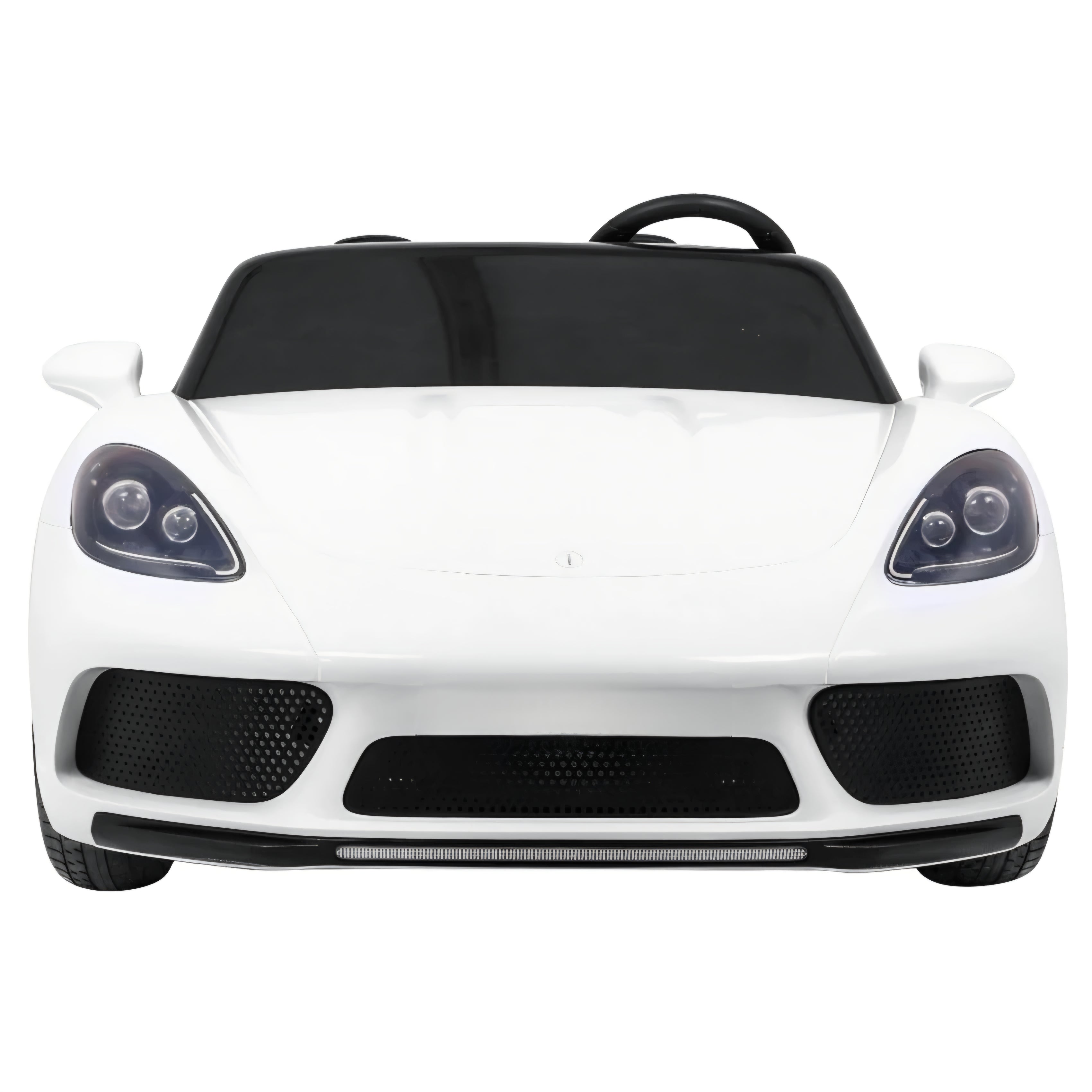 Carro elétrico para Criança PERFECTA XXL 24v Motor Brushless 180w 15km/h Branco c/ RODAS DE BORRACHA & ASSENTO EM PELE