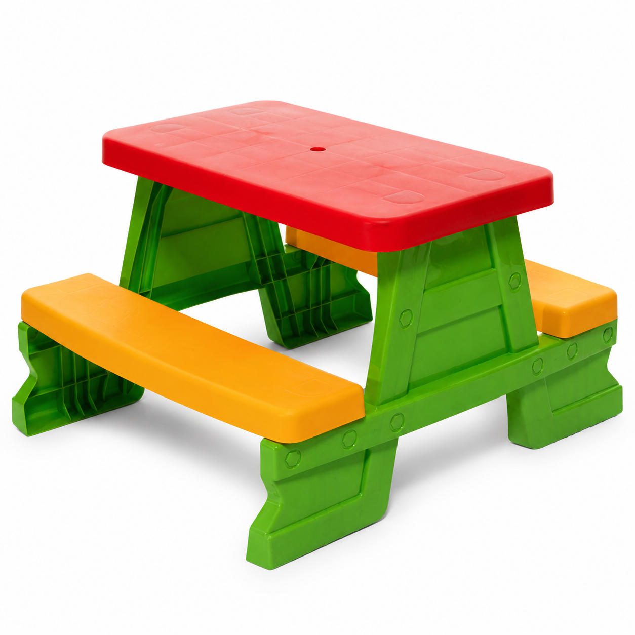 Mesa Infantil de Jardim com Bancos Verde