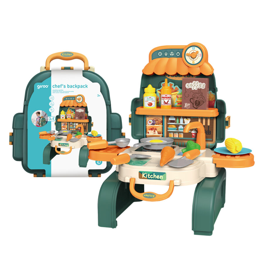 GIROS-Mochila 3 em 1 Cozinha