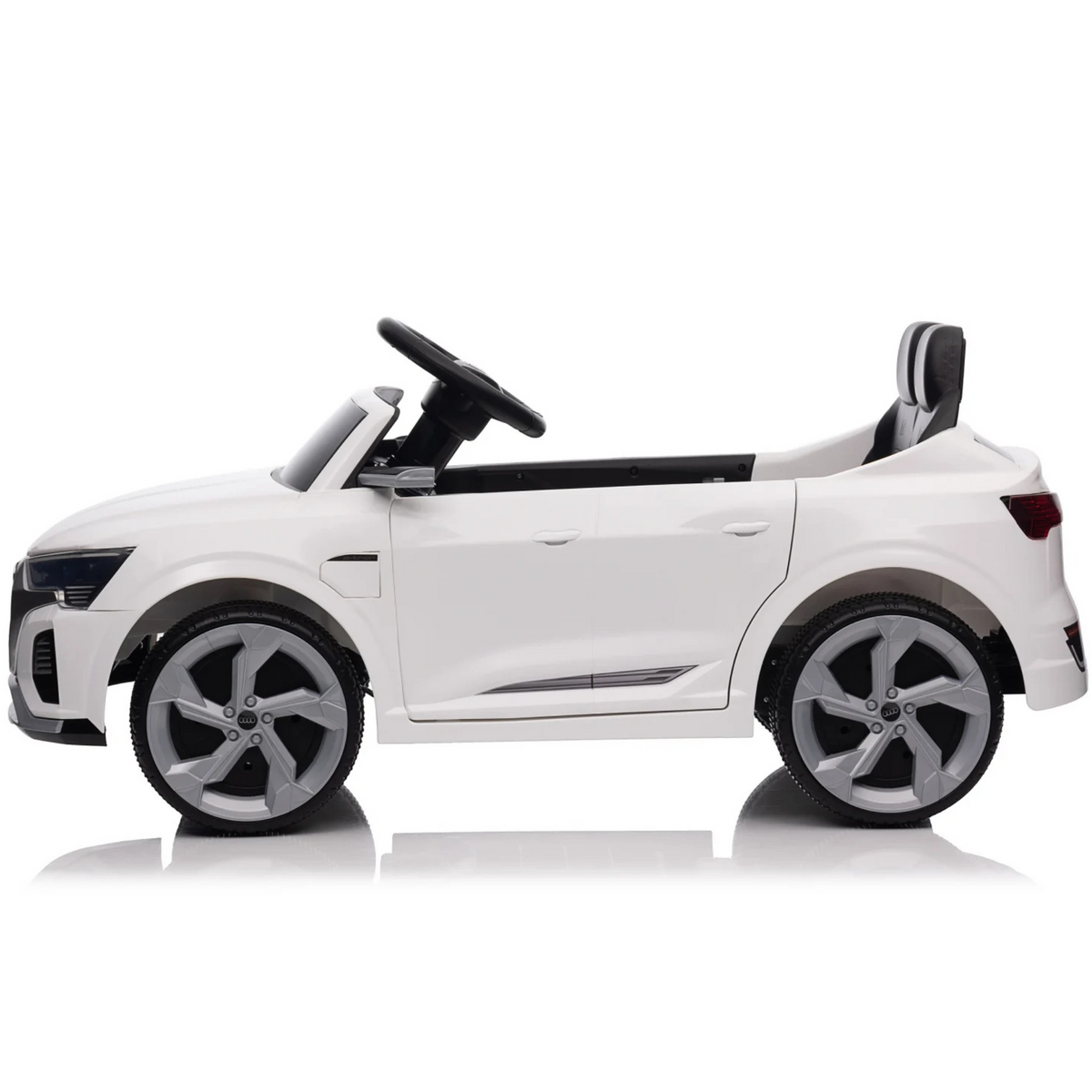 Audi SQ8 12V Branco – carro elétrico para criança (vista 7)