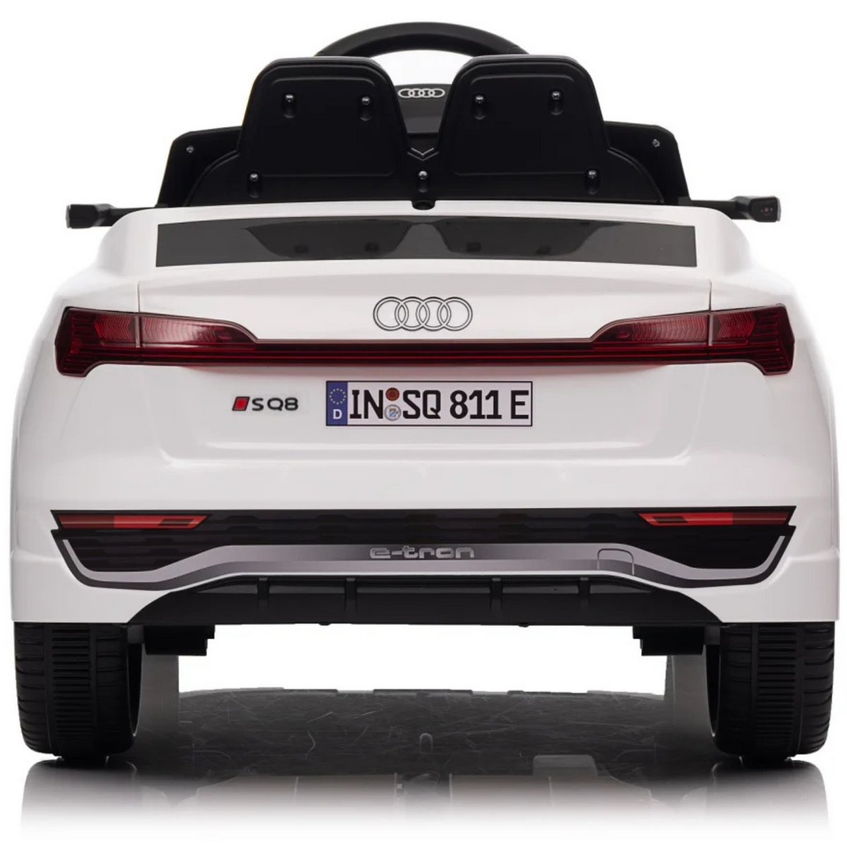 Audi SQ8 12V Branco – carro elétrico para criança (vista 3)