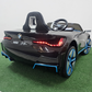 Carro Elétrico para Criança BMW I4 12v BATERIA DE LITIO Preto c/ RODAS DE BORRACHA & ASSENTO EM PELE