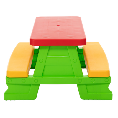 Mesa Infantil de Jardim com Bancos Verde