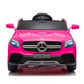 Carro Elétrico para Criança MERCEDES GLC coupê BATERIA DE LITIO 12v 4x4 Rosa c/ RODAS DE BORRACHA & ASSENTO EM PELE