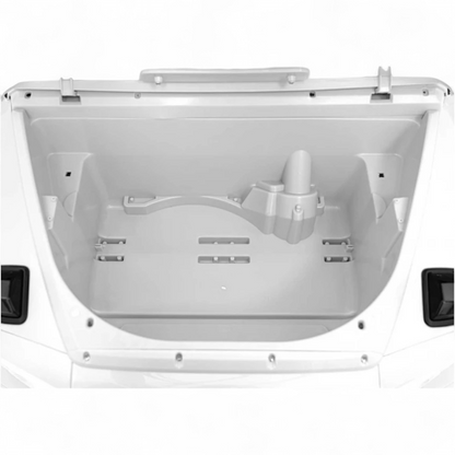 Carro Elétrico para Criança Mercedes G63 AMG XXL Branco 24v 4x200w c/ Rodas de Borracha & Assentos em Pele