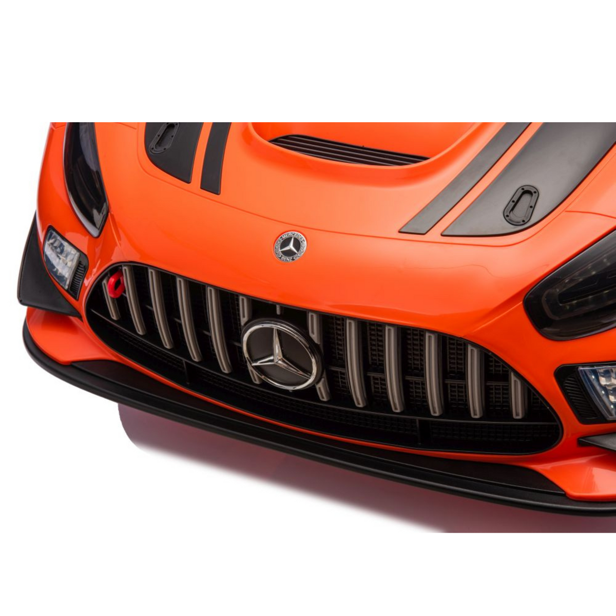 Mercedes GT3 Deluxe 12V Laranja – carro elétrico para criança (vista 13)