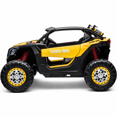 Carro Elétrico para Criança BUGGY EXTREME 24v Dourado c/ RODAS DE BORRACHA & ASSENTO EM PELE