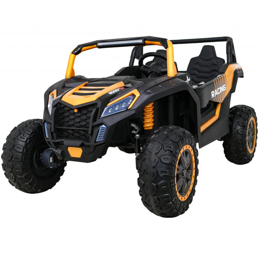 Carro Elétrico para Criança BUGGY ATV RACING 24v Gold c/ RODAS DE BORRACHA & ASSENTO EM PELE