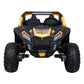 Carro Elétrico para Criança BUGGY ATV RACING 24v Gold c/ RODAS DE BORRACHA & ASSENTO EM PELE