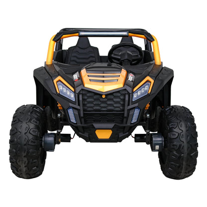 Carro Elétrico para Criança BUGGY ATV RACING 24v Gold c/ RODAS DE BORRACHA & ASSENTO EM PELE