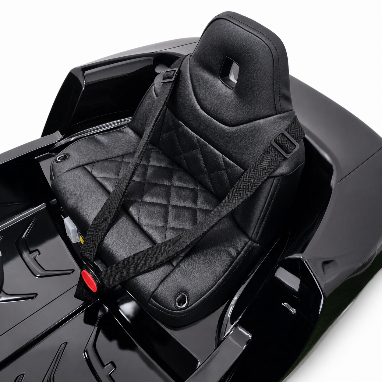 Carro Elétrico para Criança BMW I4 12v BATERIA DE LITIO Preto c/ RODAS DE BORRACHA & ASSENTO EM PELE