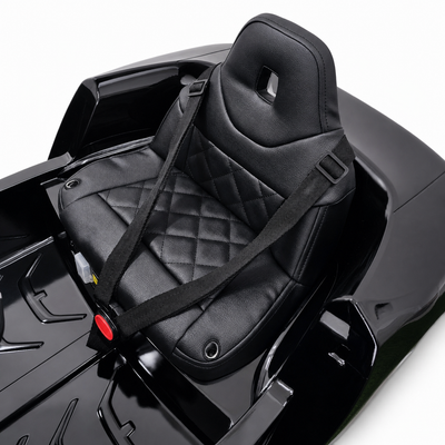 Carro Elétrico para Criança BMW I4 12v BATERIA DE LITIO Preto c/ RODAS DE BORRACHA & ASSENTO EM PELE