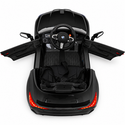 Carro Elétrico para Criança BMW M4 12v Preto BATERIA DE LITIO c/ RODAS DE BORRACHA & ASSENTO EM PELE
