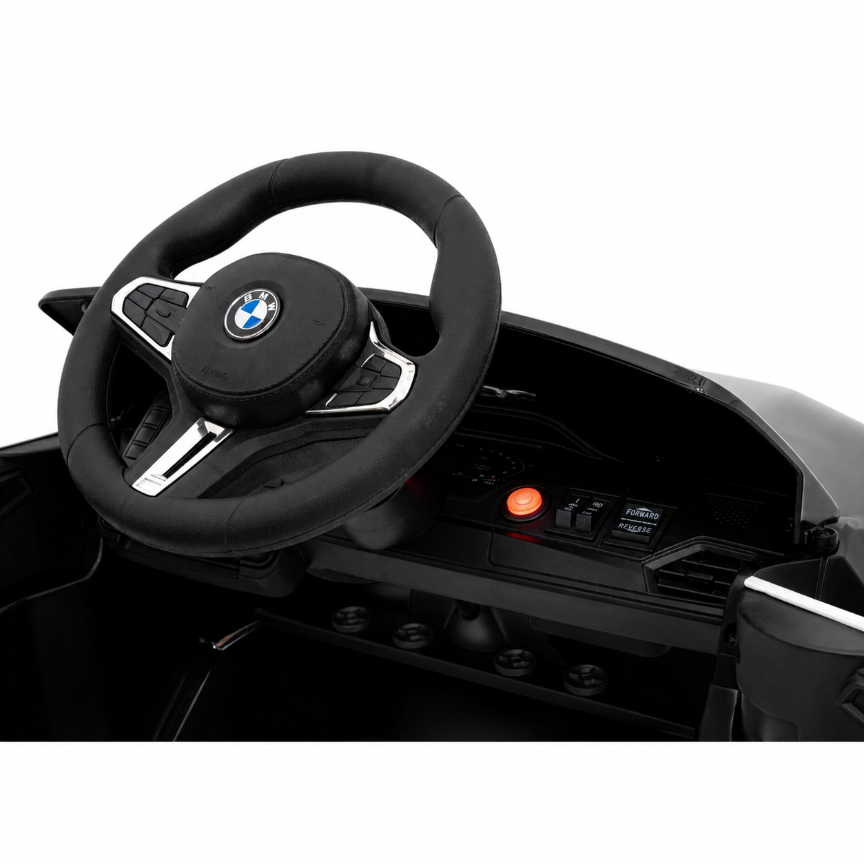 Carro Elétrico para Criança BMW M4 12v Preto BATERIA DE LITIO c/ RODAS DE BORRACHA & ASSENTO EM PELE