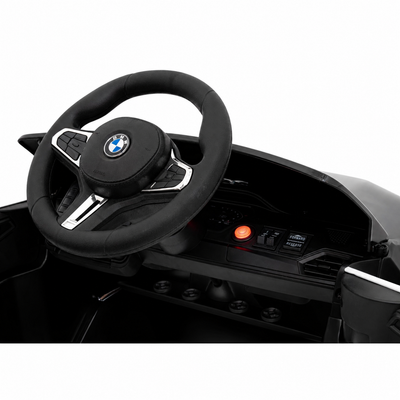 Carro Elétrico para Criança BMW M4 12v Preto BATERIA DE LITIO c/ RODAS DE BORRACHA & ASSENTO EM PELE