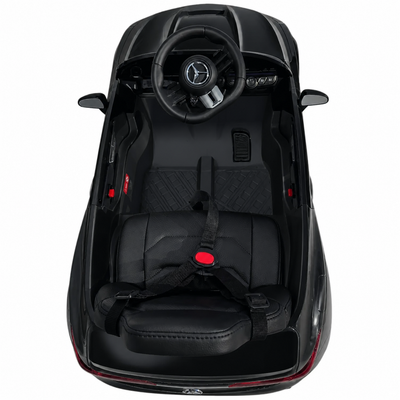 Carro Elétrico para Criança Mercedes CLE53 Preto 12v c/ RODAS DE BORRACHA & ASSENTO EM PELE