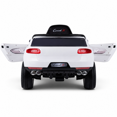 Carro Elétrico para Criança CORONET-S 12v Branco c/ RODAS DE BORRACHA