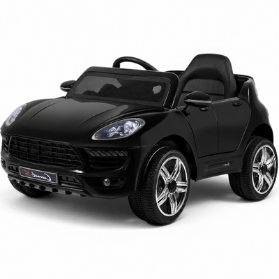 Carro Elétrico para Criança CORONET-S 12v Preto c/ RODAS DE BORRACHA