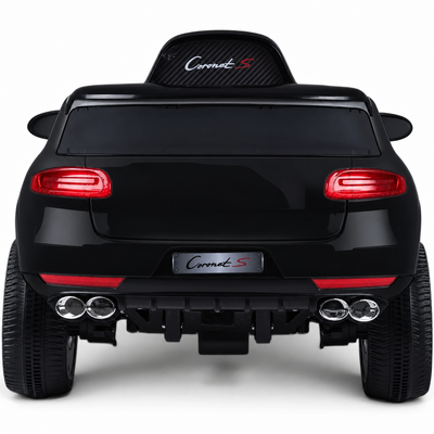 Carro Elétrico para Criança CORONET-S 12v Preto c/ RODAS DE BORRACHA