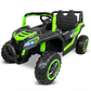PRÉ VENDA Carro Elétrico para Criança BEACH BUGGY 4x4 24v Verde c/ RODAS DE BORRACHA & ASSENTO EM PELE