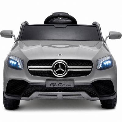 Carro Elétrico para Criança MERCEDES GLC coupê BATERIA DE LITIO 12v 4x4 Cinza c/ RODAS DE BORRACHA & ASSENTO EM PELE