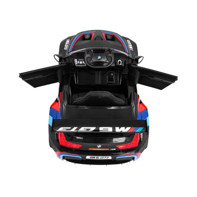 Carro Elétrico para Criança BMW M6 GT3 12v Preto c/ RODAS DE BORRACHA & ASSENTO EM PELE