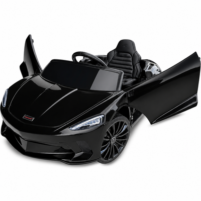 Carro Elétrico para Criança MCLAREN GT 12v Preto c/ RODAS DE BORRACHA & ASSENTO EM PELE