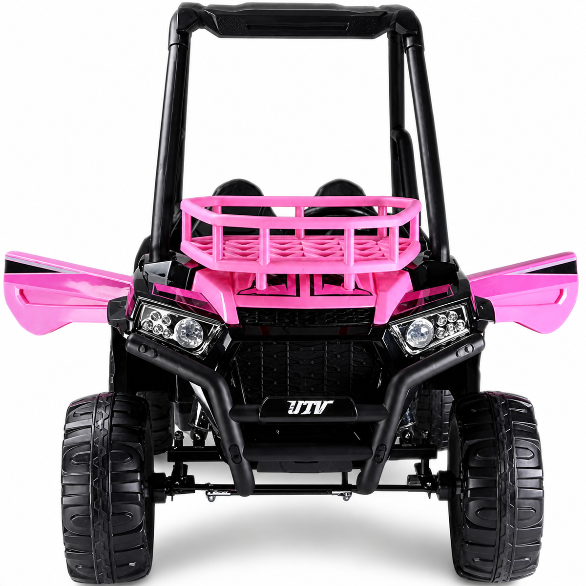 Buggy Super Monster 24V Rosa – carro elétrico para criança (vista 2)