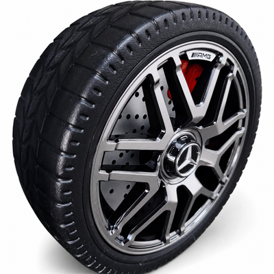 Carro Elétrico para Criança MERCEDES GLC63S 4x4 12v Preto c/ RODAS DE BORRACHA & ASSENTO EM PELE