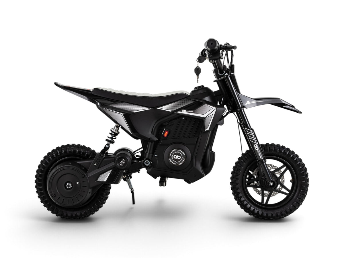 Mota de cross elétrica Raider preta