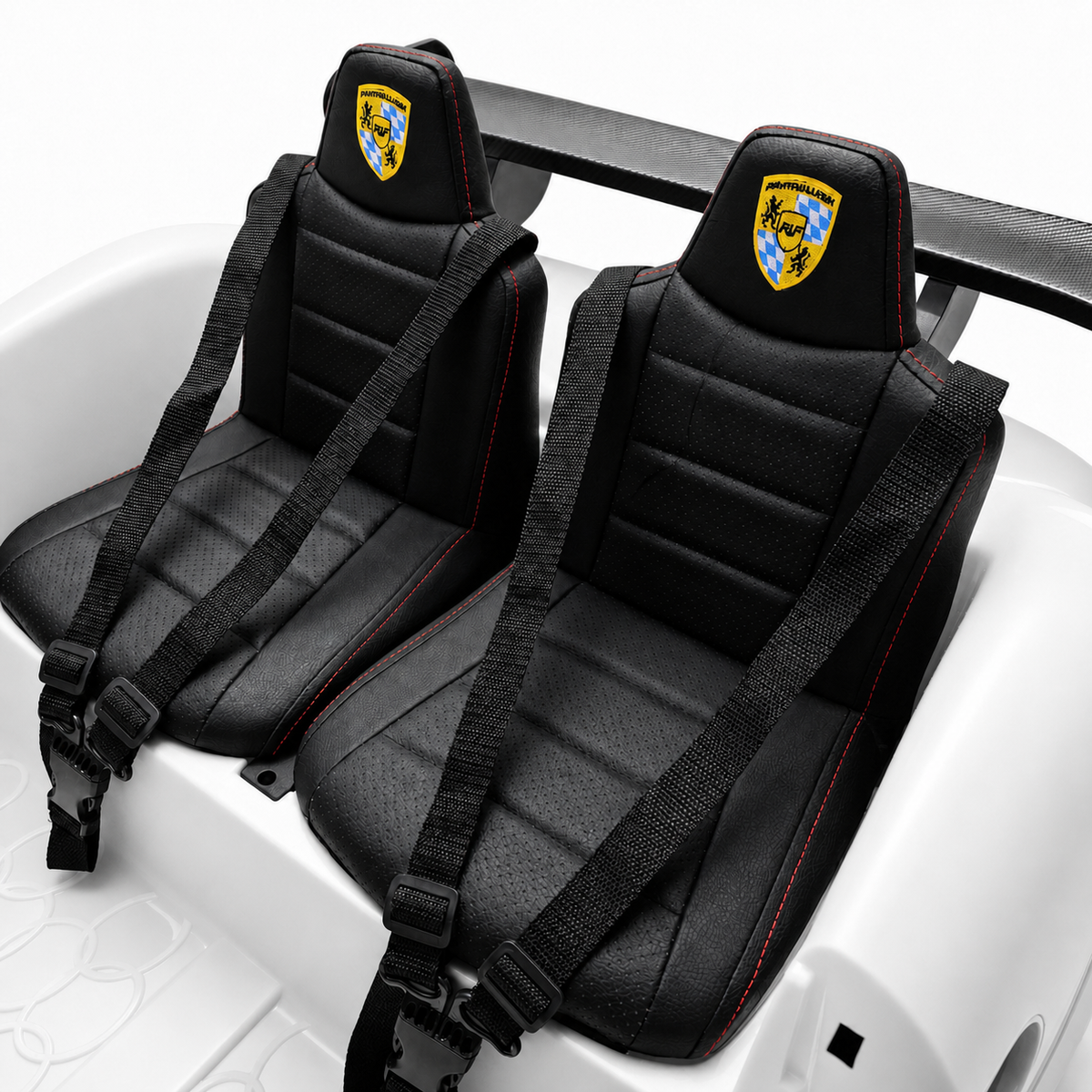 RUF CTT 4x4 24V Branco – carro elétrico para criança (vista 7)