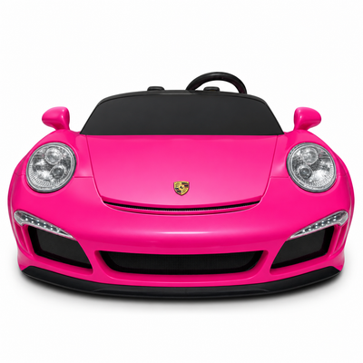 Carro Elétrico para Criança RUF CTT Rosa 4x4 24v c/ RODAS DE BORRACHA & ASSENTO EM PELE