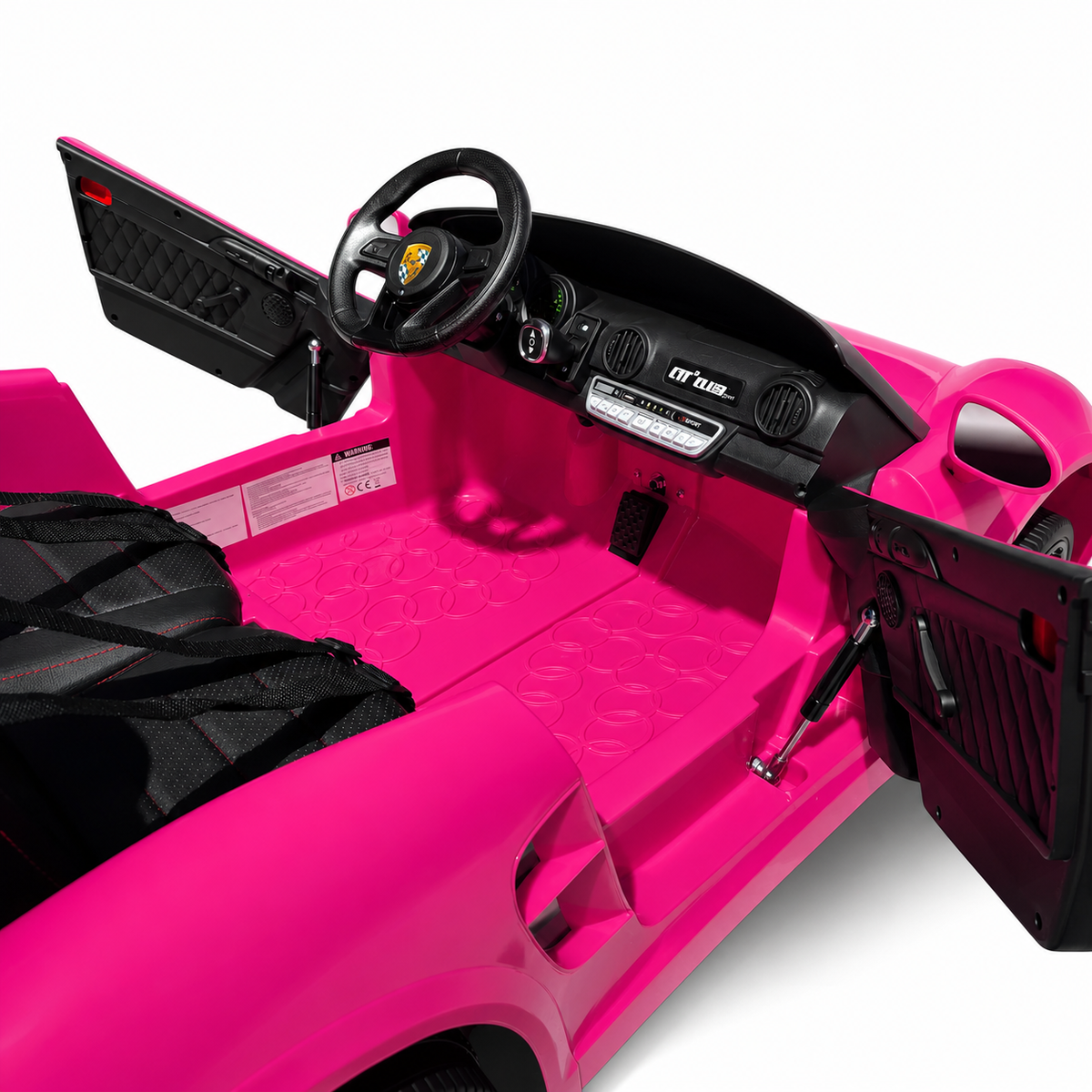 RUF CTT 4x4 24V Rosa – carro elétrico para criança (vista 10)