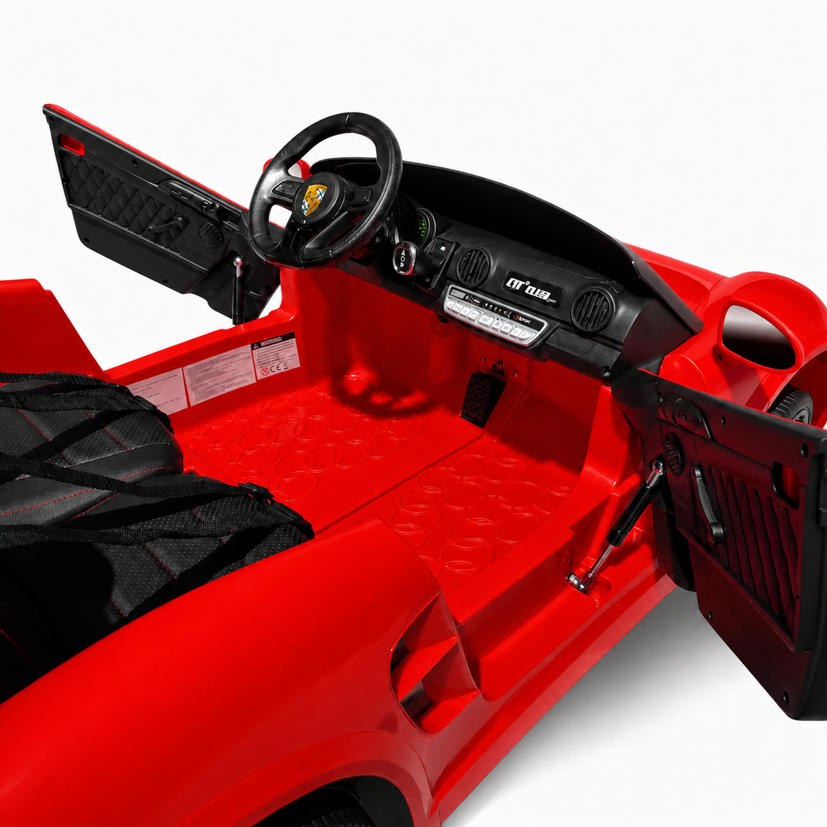 RUF CTT 4x4 24V Vermelho – carro elétrico para criança (vista 9)
