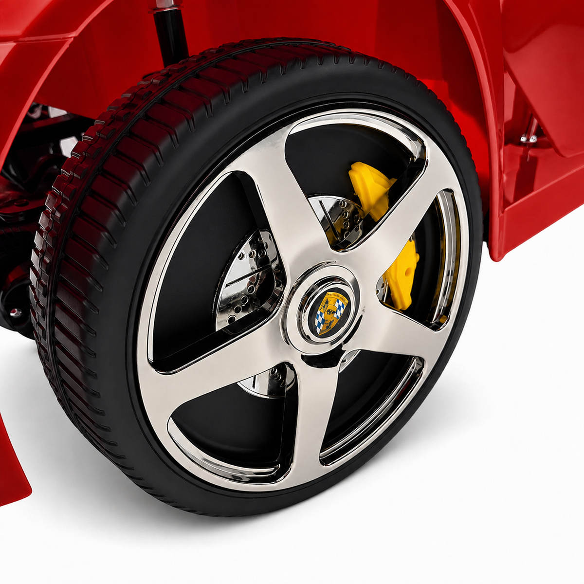 RUF CTT 4x4 24V Vermelho – carro elétrico para criança (vista 8)