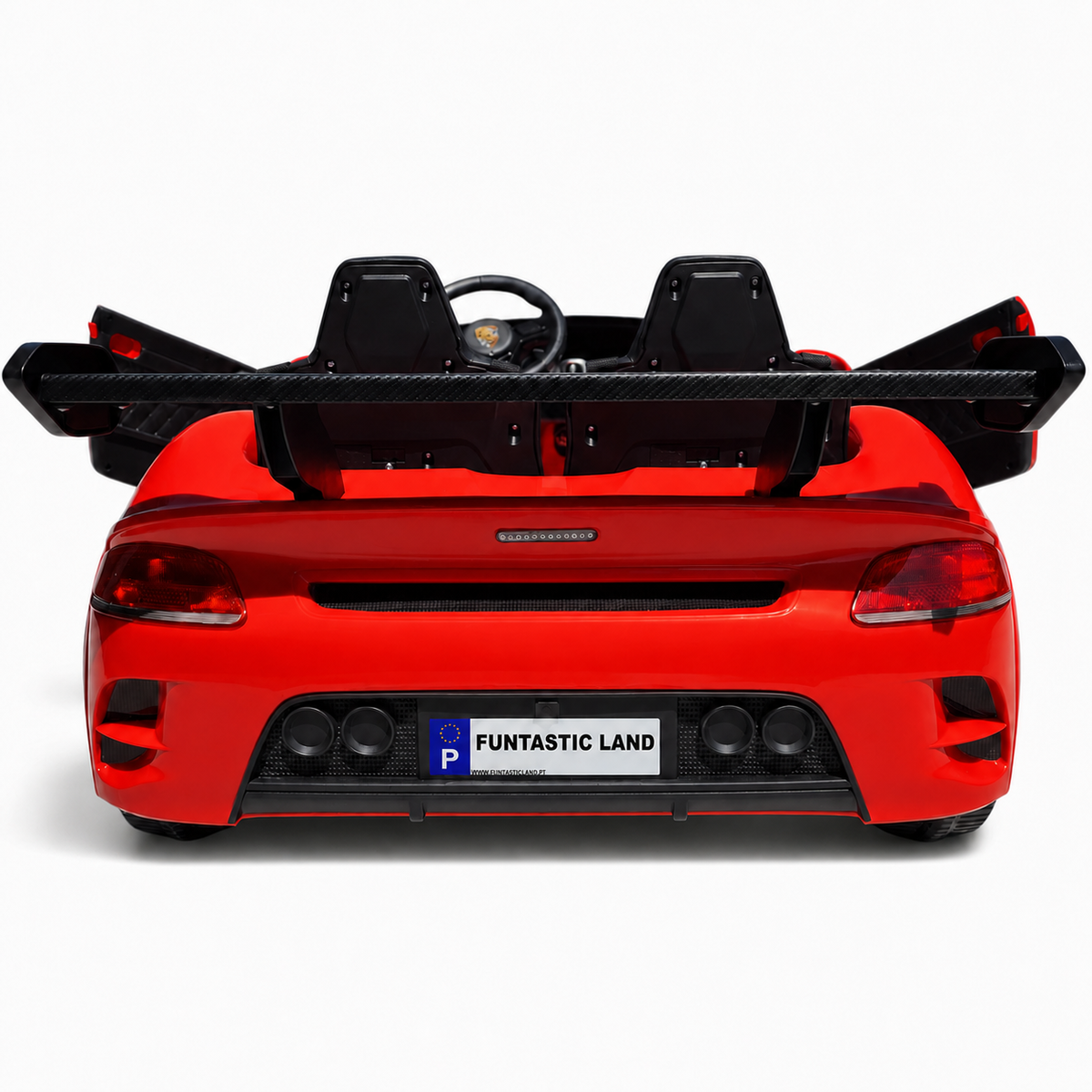 RUF CTT 4x4 24V Vermelho – carro elétrico para criança (vista 6)