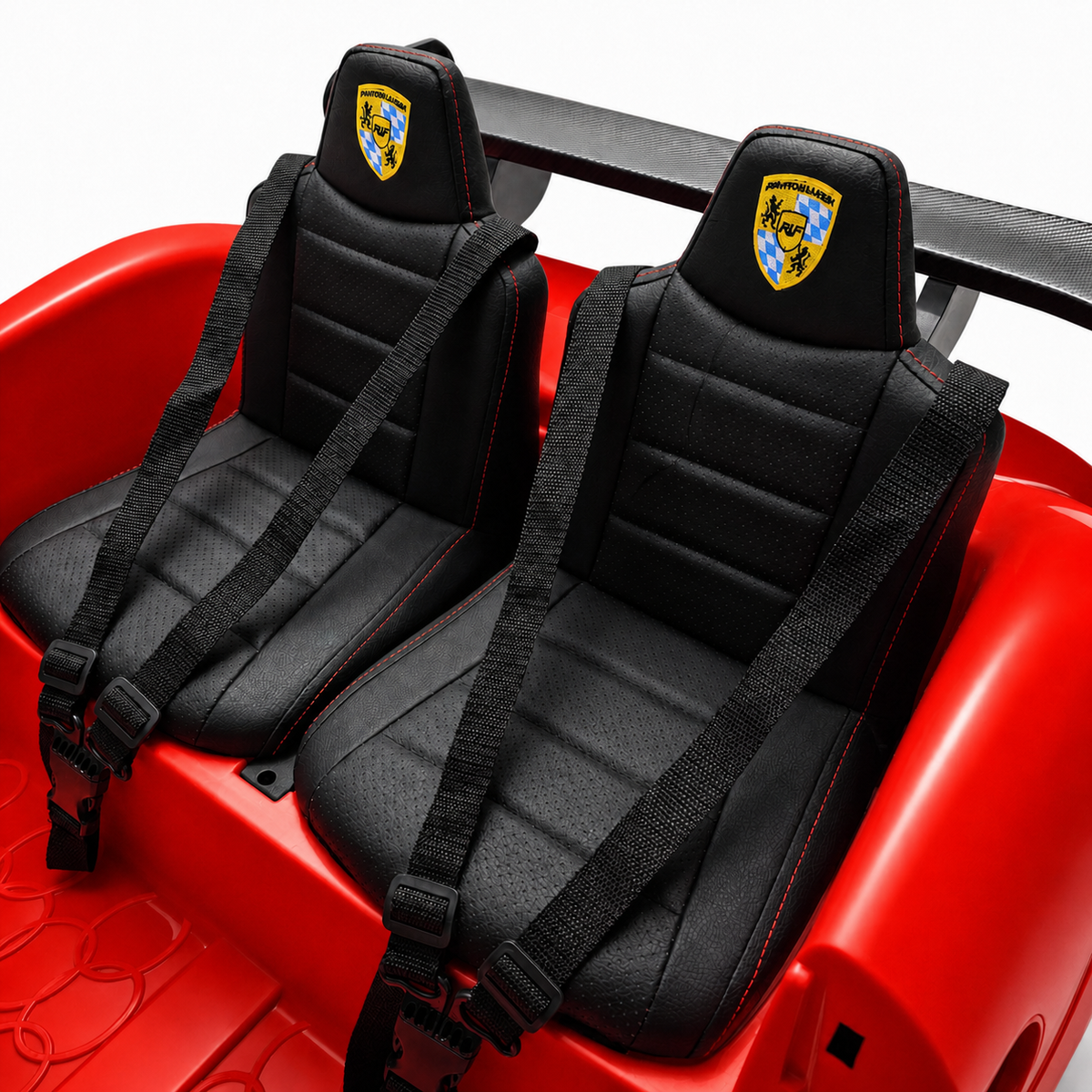 RUF CTT 4x4 24V Vermelho – carro elétrico para criança (vista 7)